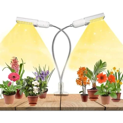 Immagine di Queath Lampada per Piante, 60W Upgrade Grow Light Full Spectrum semina crescita, Fioritura e fruttificazione