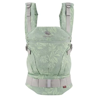 Immagine di manduca FIRST Marsupio Neonati &gt; BotanicGreen &lt; Ergonomico in Cotone Biologico, per dalla Nascita e Bambini de 3,5 a 20 kg (verde)