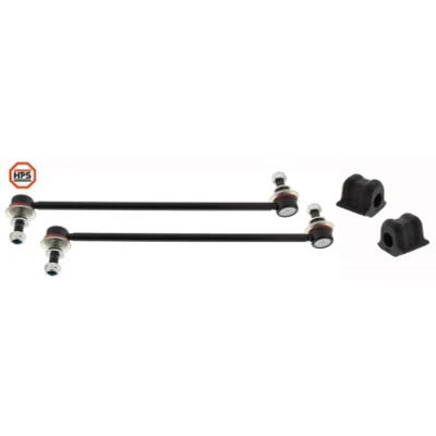 Immagine di MAPCO 53560HPS Kit riparazione, Sopporto stabilizzatore Assale anteriore bilaterale con barra d&#039;accoppiamento TOYOTA: Avensis III SW