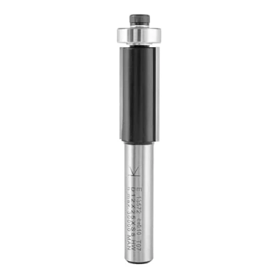 Immagine di ENT 13572 Fresa per rifilare, Codolo (S) 8 mm, Diameter (D) 12 NL 25 SL 32 GL 65,9 in metallo duro, con cuscinetto a sfera