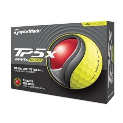 Immagine di TaylorMade TM24 TP5x YLW GLB dz, Giallo,