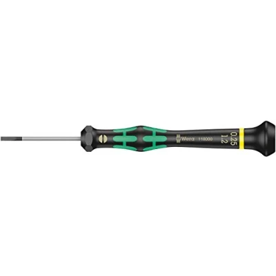 Immagine di Elettronica e meccanica di precisione Cacciavite a taglio Wera 2035 05118000001 Larghezza della lama: 1.2 mm Lunghezza 40