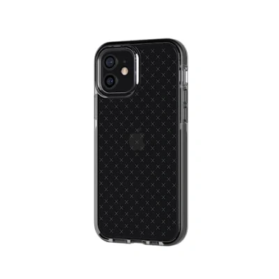 Immagine di tech21 Evo Check Custodia antimicrobica per Apple iPhone 12 e Pro 5G, anti germi, con protezione anticaduta da 3,7 m, colore: nero 6,1&quot;