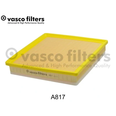 Immagine di DAVID VASCO A817 filtro aria 58 282 297 rettangolare Cartuccia con prefiltro OPEL: Vivaro A Van, Combi