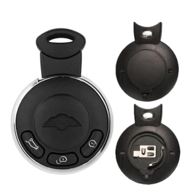 Immagine di Astuto Remoto Auto Chiave FOB Shell per BMW Mini Cooper R56 3 Pulsante Keyless Entry Caso (Con portabatterie)