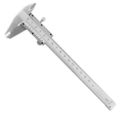 Immagine di VBESTLIFE Calibro a corsoio, 0 150 mm / 0,02 Acciaio al Carbonio ad Alta precisione corsoio in Metallo Strumento di misurazione del micrometro