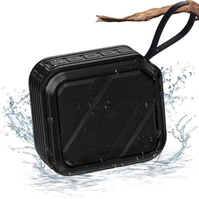 Immagine di JYX Cassa Bluetooth Portatile Potente, Altoparlante 5.0 Accoppiamento TWS, 24 ore Distanza di Connessione 15m, Supporta disco U, scheda TF, AUX