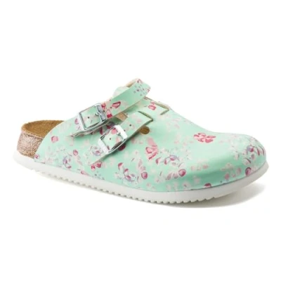 Immagine di Birkenstock Ciabattine, Donna, Taglia: 41, Flower field mint Sintetico morbido