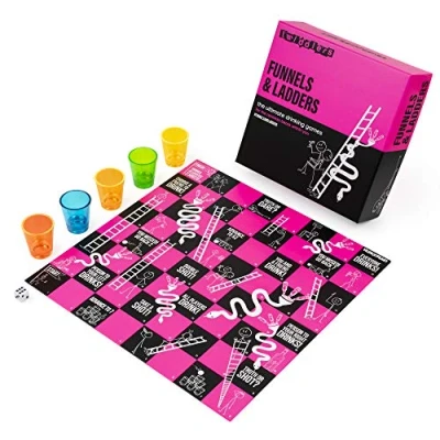 Immagine di THE TWIDDLERS FUNNELS &amp; LADDERS, L&#039;Ultimo Gioco di Bere Eccellente in Molte Feste, Sarà Il Rompighiaccio Ideale