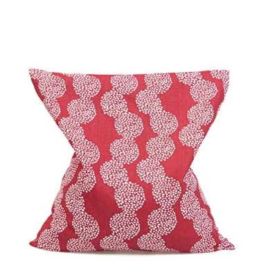 Immagine di GRÜNSPECHT Cuscino termico con noccioli di ciliegia, 19 x cm, per collo, pancia e schiena, rivestimento in 100% cotone, microonde forno, rosso (100 V5)