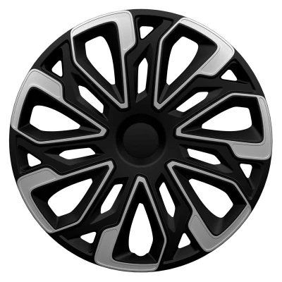 Immagine di AutoStyle PP 5444SB Copricerchi 14Inch nero/argento