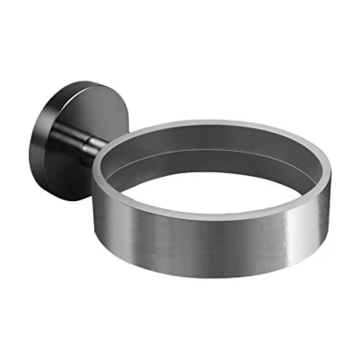 Immagine di Ambrosya® Porta phon Esclusivo in Acciaio Inossidabile Bagno Asciugacapelli Titolare WC (Acciaio (Spazzolato))