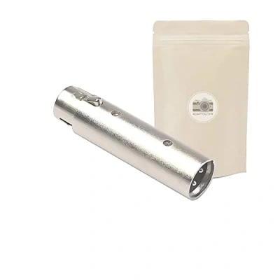 Immagine di Adattatore da DMX XLR 5 pin poli femmina a 3 maschio Adaptout marca francese