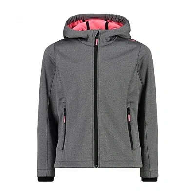 Immagine di CMP Giacca Kid G Con Cappuccio Fisso Unisex Bambini e ragazzi, Nero Mel. Gloss, 152