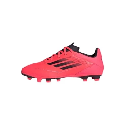 Immagine di adidas Performance F50 CLUB Flexible Ground Scarpe da calcetto con tacchetti, Uomo, Taglia: 45 1/3, Turbo/aurora black/platin metallic Sintetico