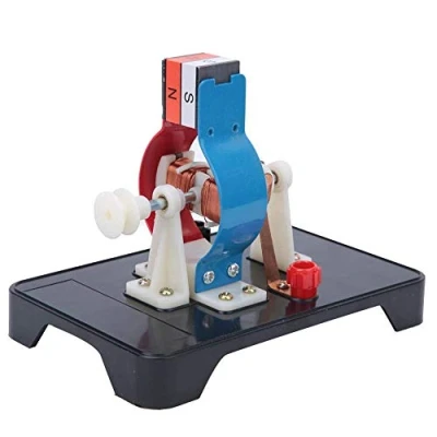 Immagine di Fafeicy Modello di Motore elettromotore in Miniatura Generatore Attrezzatura Studente Esperienza educazione Fisica(Motore Miniatura)