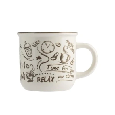 Immagine di H&amp;h set 4 tazze jumbo pausa caff in new bone china cc450