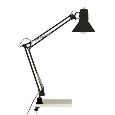 Immagine di Brilliant Hobby 10802/06 Lampada con morsetto LED (monocolore) E27 40 W Nero