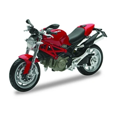Immagine di Newray 44023 Ducati Monster 1100, Scala 1:12, Die Cast, Colori assortiti