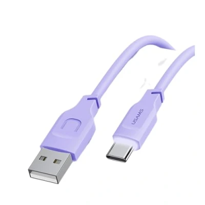 Immagine di P4Y Cavo USB C US SJ568 Ricarica rapida PD 6A Realizzato in materiale TPE di altissima qualità Velocità trasferimento dati fino a 480 Mbps Viola 1,2 m Serie Lithe