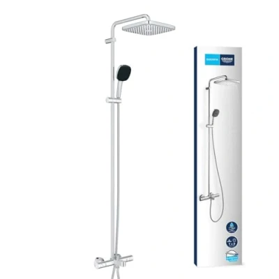 Immagine di Grohe Vitalio Comfort 250 Sistema doccia con miscelatore termostatico, 26984001