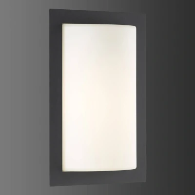 Immagine di LCD Applique da esterni LED Luis con sensore