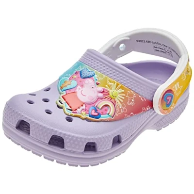 Immagine di Crocs CLS FL I AM Peppa Pig Clog T Zoccoli, Lavender,