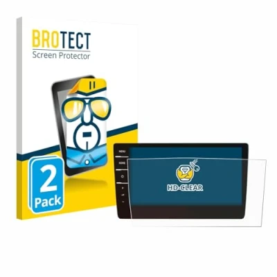 Immagine di brotect Pellicola Protettiva per Volkswagen T6.1 California 2021 Discover Pro 9.2&quot; Protezione Schermo (2 Pezzi) [Trasparente, Anti Impronte]