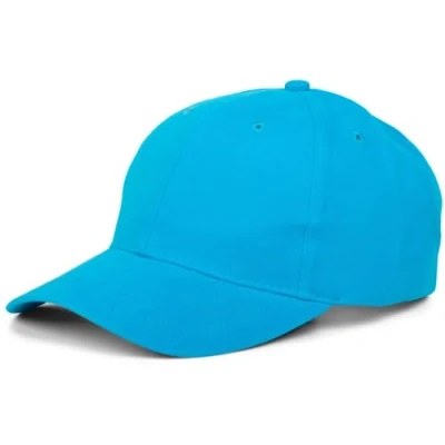 Immagine di styleBREAKER Cappellino da Baseball Unisex con Finitura Spazzolata, 6 Pannelli, Colore Unito, Chiusura Regolabile a Strappo 04023018, Colore:Turchese