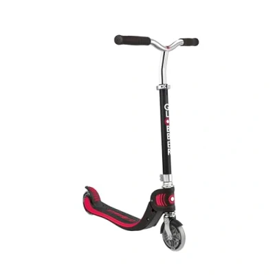 Immagine di Globber Flow Foldable 125 Monopattino pieghevole a 2 ruote per bambini dai 5 anni e ragazzi, nero