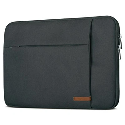Immagine di CASEZA Custodia per PC Portatile 13 13.3 Pollici Antracite London Borsa Notebook ASUS dell Microsoft Surface Book e Altri Resistente all&#039;Acqua Ultrabook 13&quot; / 13.3&quot; con Due Tasche