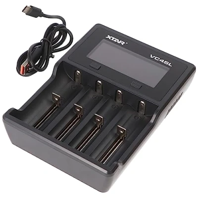 Immagine di CARGADOR XTAR PARA BATERIAS CILÍNDRICAS LI ION/NI MH/NI CD 18650 VC4SL