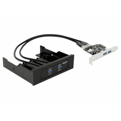 Immagine di Delock 61893 2+2 Porte Scheda controller USB 3.0