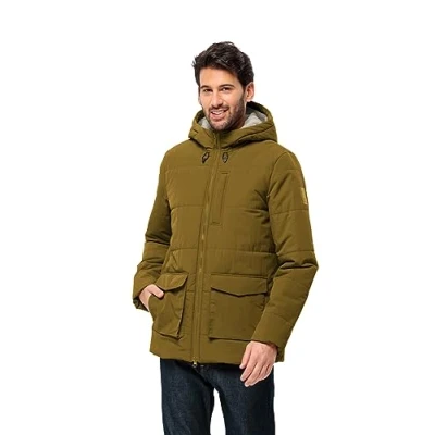 Immagine di Jack Wolfskin Bianco Frost Jkt M Giacca, Cotone, XL Uomo