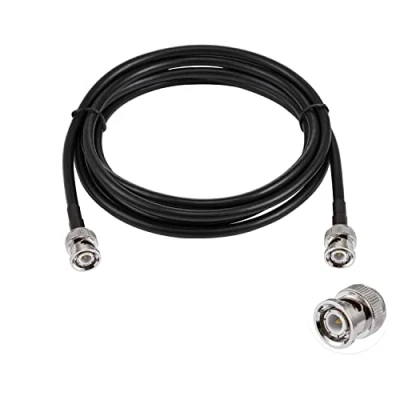 Immagine di Vecys BNC Maschio a Cavo 50ohm RG58 RF Coassiale Jumper Pigtail 10 piedi/3 m per Antenne Ham Radio Palmare