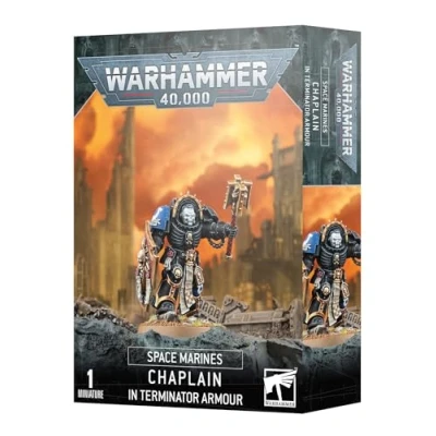 Immagine di Games Workshop Warhammer 40.000 Space Marines: Cappellano in Armatura Terminator (Edizione 2023)
