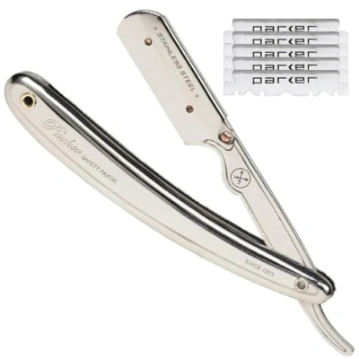 Immagine di Parker safety razor rasoio a mano libera tipo shavette 31R