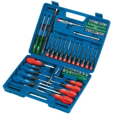 Immagine di Draper 40850 Set cacciaviti, bussole e inserti, 70 pezzi