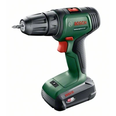 Immagine di Bosch Home and Garden UniversalDrill 18V 06039D4005 Trapano avvitatore a batteria 18 V 1.5 Ah Li Ion