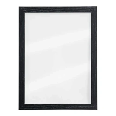 Immagine di Securit Lavagna da parete trasparente 30x40 cm con cornice nera 2 pennarelli a gesso liquido Nero e Bianco