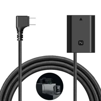 Immagine di NEEWER Batteria Fittizia NP FZ100 a USB C Uscita 8,2V, Sostituisce Battery FZ100, Compatibile con Sony FX3 FX30 ZV E1 A1 A6600 A6700 A7III A7IV A7C A7CII A7CR A7RIII A7RIV A7RV A7SIII A9, TC