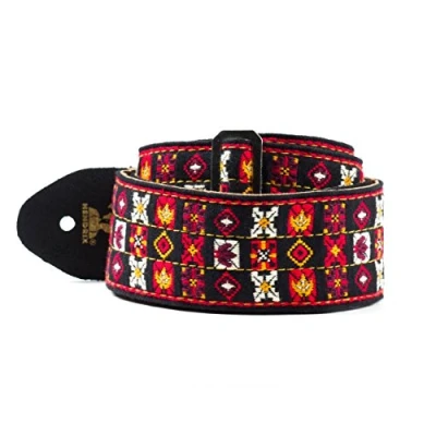 Immagine di DUNLOP JH01 STRAP Jimi Hendrix WOODSTOCK, Tracolla per chitarra collezione