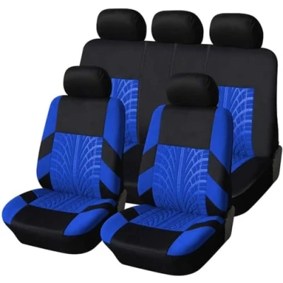 Immagine di YoQIK Auto Set Coprisedili per Haval H1 H8 H9 H2 H3 H4 H6 H7 H5 M6 H2S H6,Anteriori Posteriori Copri Sedile Completo Impermeabile Comfort Accessori Interno,Blue 5