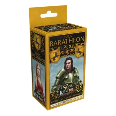 Immagine di CMON, A Song of Ice &amp; Fire Haus Baratheon Aggiornamenti mappe, Espansione, Tabletop, 2 giocatori, Dai 14+ anni, 45+ minuti, Tedesco, Multilingua