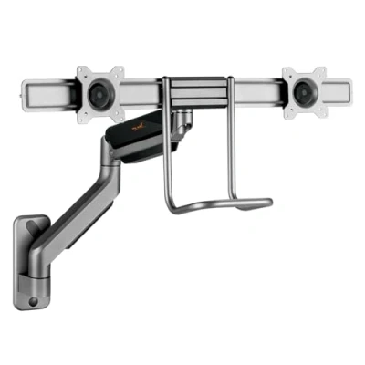 Immagine di My Wall HL 53 L Supporto a muro per monitor 43,2 cm (17) 81,3 (32) Argento Girevole, Ruotabile