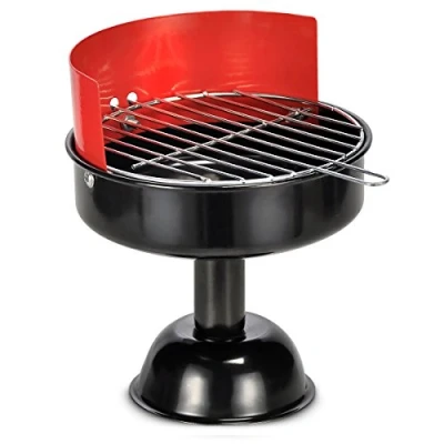 Immagine di Unbekannt Hi 16053 Posacenere im Grill di Design, Metallo, Multicolore, 18 x 10 cm
