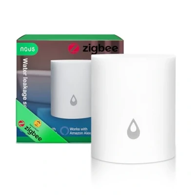 Immagine di Nous E4 Rilevatore Intelligente di Perdite d&#039;Acqua ZigBee: Proteggi la Tua Casa dai Danni dell&#039;Acqua