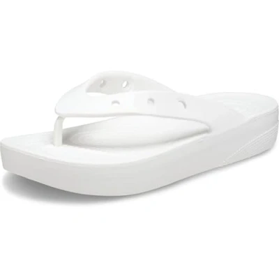 Immagine di Crocs Classic Platform Flip W, Infradito Donna, Bianco, 34/35 EU
