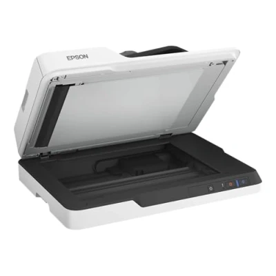 Immagine di Epson WorkForce DS 1630 Scanner Piano Compatto con Alimentatore Automatico di Documenti 50 Pagine, USB 3.0, Acquisizione Libri, Rilegati, Passaporti, Fogli A4, Ottimizzazione del Colore