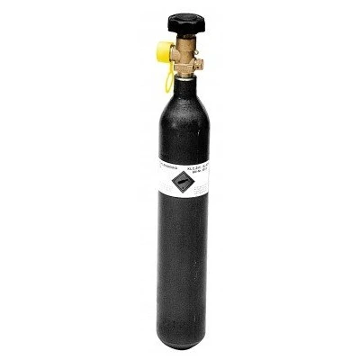 Immagine di ich zapfe.de Bombola di CO2 stoccaggio Riutilizzabile con anidride carbonica E290 per Sistema erogazione (0.5 kg)